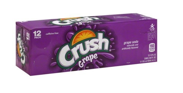 CRUSH  GRAPE 12/ 12oz case