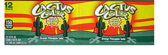 CACTUS COOLER  2- 12/12oz case ( 24 PACK)