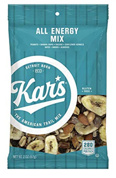 Kar's All energy Unsalted Trail Mix 48/2oz