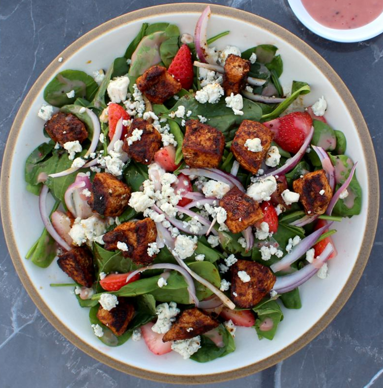 Black & Blue Chicken Salad Bowl