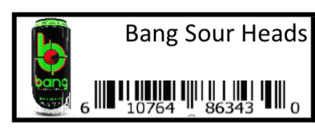 Bang Sour Heads 12/16oz