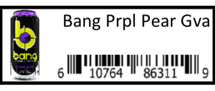 Bang Purple Pear Guava 12/16oz