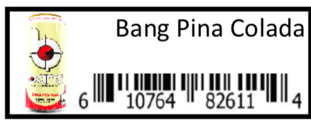 Bang Pina Colada 12/16oz