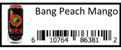 Bang Peach Mango 12/16oz