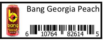 Bang Georgia Peach 12/16oz