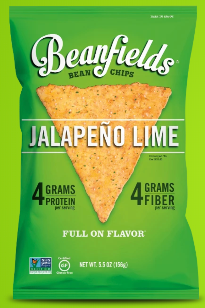 Beanfields  JALAPEÑO LIME BEAN CHIPS 24 Case/1.5 oz