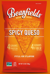 Beanfields  SPICY QUESO BEAN CHIPS 24 Case/1.5 oz