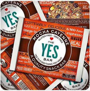 Yes Bar Mocha Cayenne  12/1.4 oz