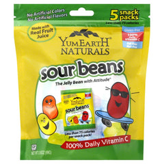 YUMEARTH  Natural Sour Jelly Beans, 5 Count