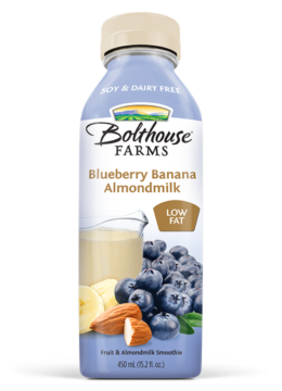 Bolthouse  BLUEBERRY BANANA ALMOND MILK ( 450 ML) 15.2 OZ  6/case