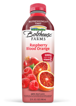 Bolthouse RASPBERRY BLOOD ORANGE ( 450 ML) 15.2 OZ  6/case