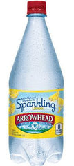 Arrowhead Sparkling Water LEMON  12/ 1 LTR Bottles