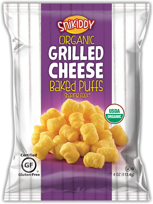 Snikiddy Grilled Cheese Puff case of 72 / 1oz