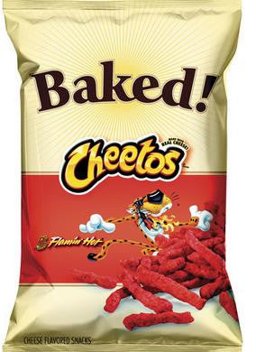 BAKED! CHEETOS w/ Calcium Flamin Hot 100/0.88 oz