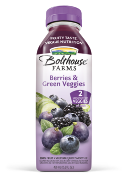 Bolthouse BERRIES + GREEN VEGGIES  ( 450 ML) 15.2 OZ  6/case