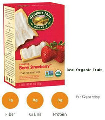 Nature's Path Strawberry Toasted Pastries (Frosted) - 12/11oz
