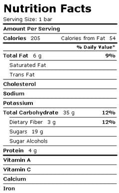 Betty Lou's Fruit Bar in Blueberry - 12/2oz
