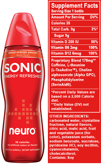 Neuro Sonic 12/14.5 OZ   Case