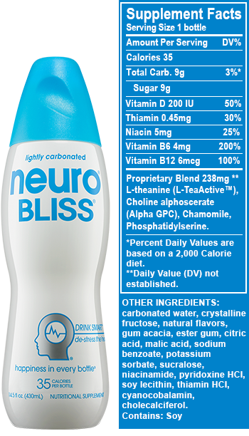 Neuro Bliss 12/14.5 OZ Caff FREE