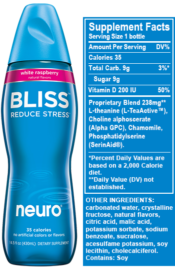 Neuro Bliss 12/14.5 OZ Caff FREE