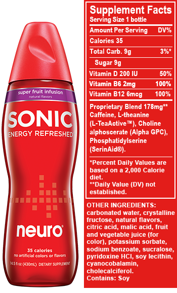 Neuro Sonic 12/14.5 OZ   Case
