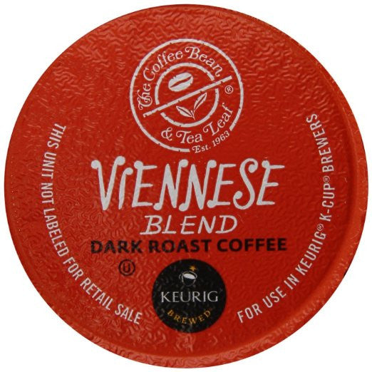 The Coffee Bean & Tea Leaf k-cup coffee Viennese Blend