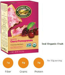 Nature's Path Cherry Pomegranate Toasted Pastries (Frosted) - 12/11oz