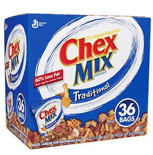 Chex Mix Snack Mix Traditional 36/1.75 oz