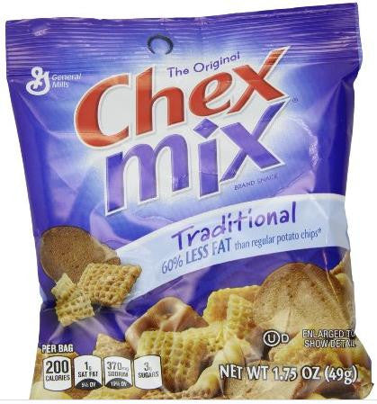 Chex Mix Snack Mix Traditional 36/1.75 oz