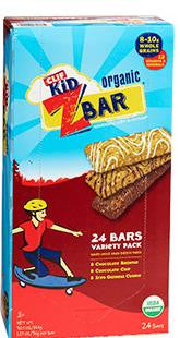 Clif Kid Organic Z Bar, Variety 24/1.27 oz
