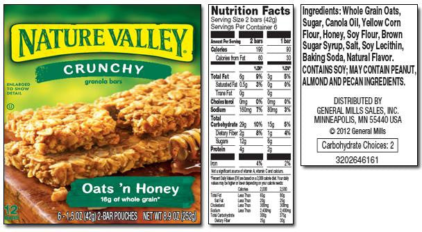 Nature Valley Crunchy Oats 'N Honey Granola Bars 60ct / 1.5 oz