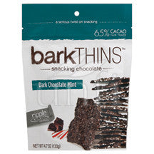 Bark THINS  Dark Chocolate Mint - 12/4.7oz