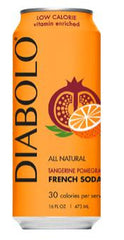 Diabolo Lightly Carbonated French Soda Tangerine Pomegranate16 oz