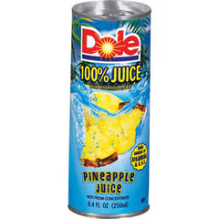 Dole Pineapple Juice 8 oz