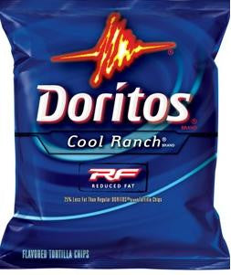 Doritos Cool Ranch Reduced Fat Whole Grain  72/1 oz Fit pick
