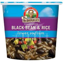 Dr. McDougall's Black Bean and Rice Soup in a Cup