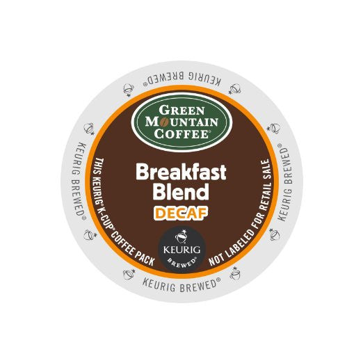 Green Mountain Coffee Breakfast Blend DECAF (K-Cup)