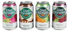 Hansen's Natural  Soda Diet, Sugar FREE, Variety 24/12 oz