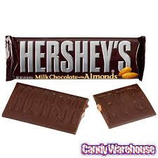 HERSHEY'S Milk Chocolate with Almonds Bars 36/1.45 oz.