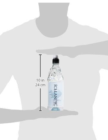 Icelandic Glacial Natural Spring Water Sports Bottle( 750 ML)