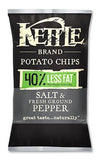 Kettle Brand Potato 40% Less Fat Salt & Fresh Ground Pepper 4/8oz bag