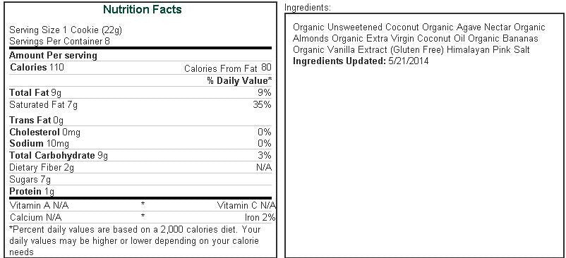 Laughing Giraffe Organics Banana Coconut - 8/6 oz