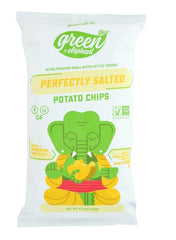 Lesser Evil Kettle Chips Green Elephant Perfectly Salted 24/1.5oz