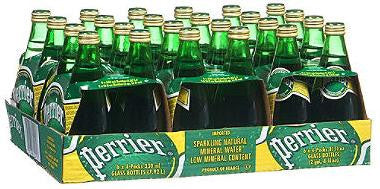 Perrier Water Sparking (Glass) - 24 / 11 oz