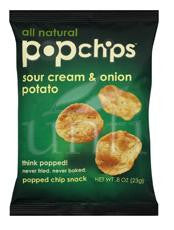 Pop Chips Sour Cream & Onion - 24/0.8 oz