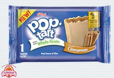 Kellogg's Pop Tart Cinnamon Whole Grain - 12/1.76 oz