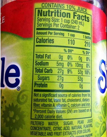 Snapple Fruit Variety (All 3 Flavors) 24/20 oz