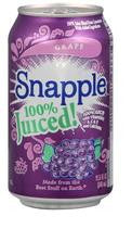 Snapple 100% Juiced Grape Blend 11.5 oz