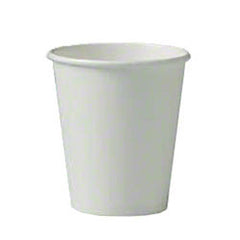 Solo® Single Poly White Paper Hot Cup - 6 oz.ITEM # SOL-376W