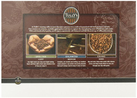 Tully's Coffee Decaffeinated French Roast, Extra Bold, 24-Count K-Cup for Keurig